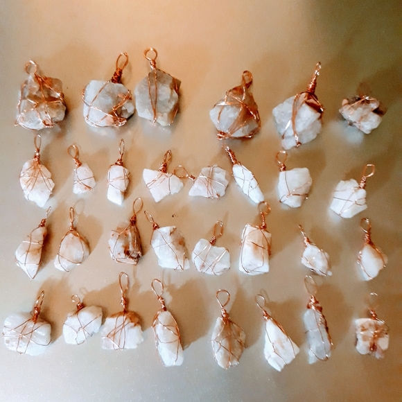 Colorado hand picked Jewelry - Free w/every 20$purchase raw CO quartz agate